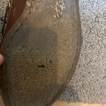 Sperry Top-Sider Ayakkabı Tabanı Parçalandı...