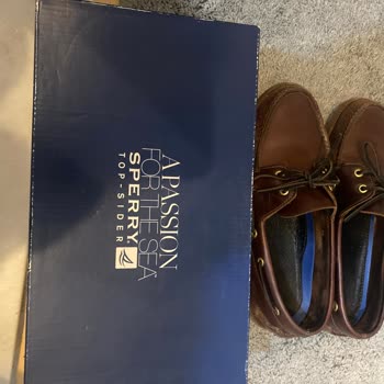 Sperry Top-Sider Ayakkabı Tabanı Parçalandı...