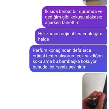 Gizza Parfüm Orijinal Olmayan Ve Kırık Parfüm Hayal Kırıklığı