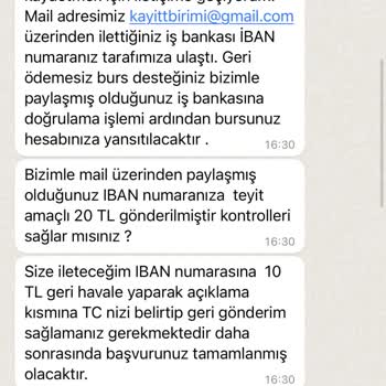 Tev Bursu Şikayet
