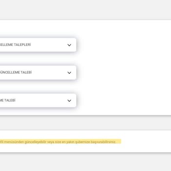 VakıfBank Telefon Numarası Güncellenmiyor