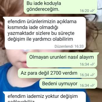 Mypage Butik Sayfası / İade Kabul Etmiyor!