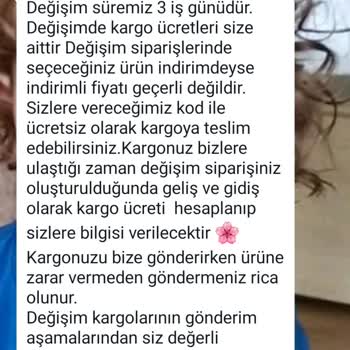 Mypage Butik Sayfası / İade Kabul Etmiyor!
