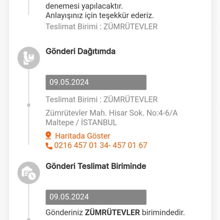 MNG Kargo Zümrütevler Şubesi Kargomu Teslim Etmiyor.