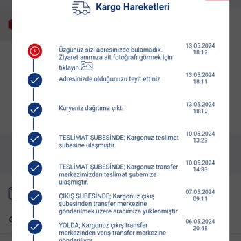 Trendyol Ve Aras Kargo Ürünümü Teslim Etmedi