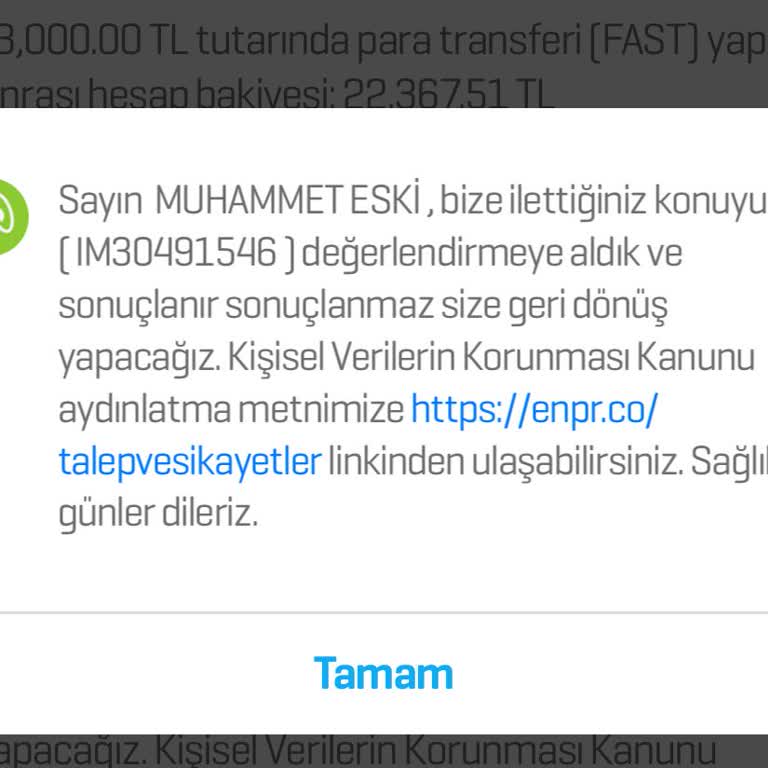 QNB Finansbank ATM Su Tarafından Mağdur Oldum
