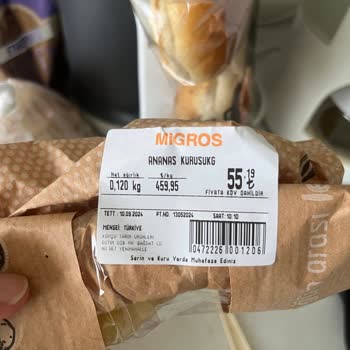 Migros Ucuz Ürün Gönderip Pahalı Olan Ürüne Göre Fatura Ediyor