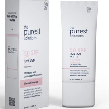 The Purest Solutions Yanıltıcı Bilgili Göz Yakan Güneş Kremi