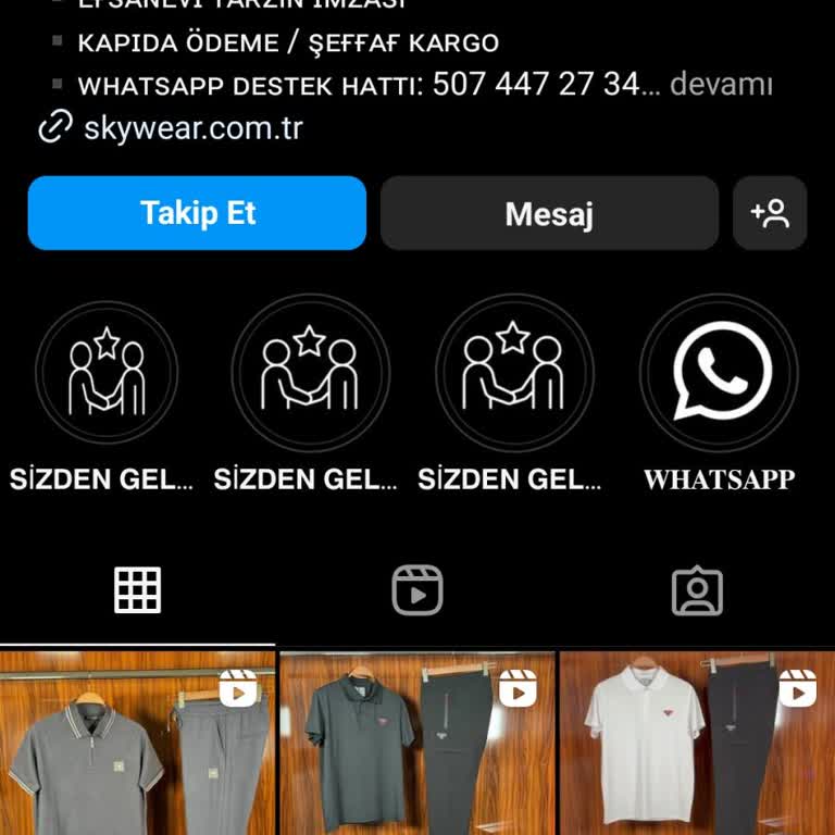 Sky Wear (Instagram: Skywear.t) İade Sorunu Ve Satıcının Tarafımla İletişime Geçmemesi