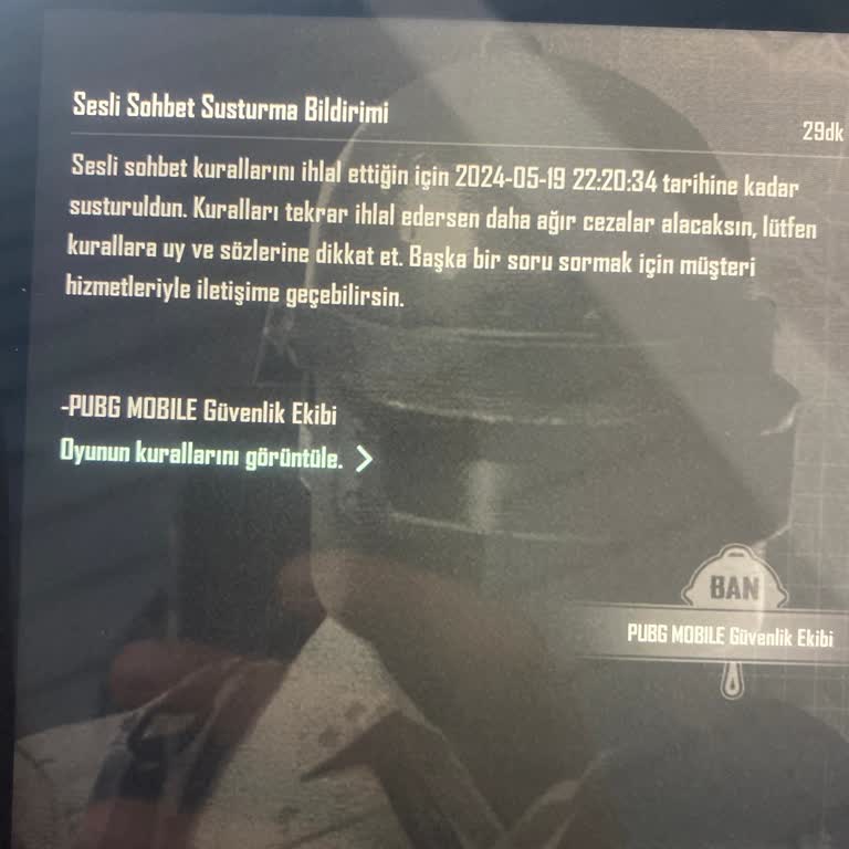 PUBG (Pubgmobile.com) Acil Yardım Edin Bana