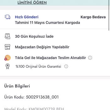 Boyner İade Kabul Edilmiyor