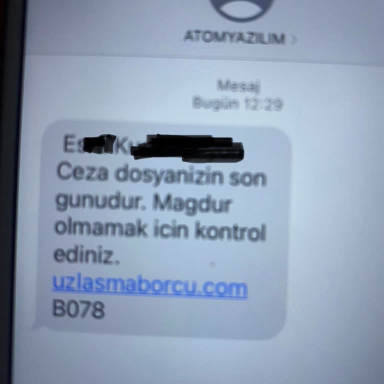 Güven Hukuk (Sms) Atom Yazılım Gerçek Dışı Ceza Dosyası