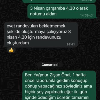 BlueMoon Estetik & Güzellik Merkezi Güzellik Salonu Hüsranı: Müşteri Memnuniyetsizliği