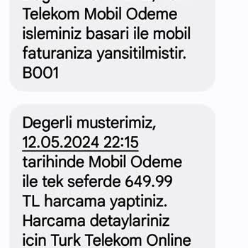 Google Play Dan Alınan Ödeme