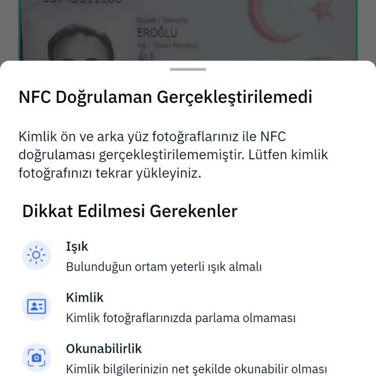 MoneyPay Money Kimlik Doğrulama Yapılamıyor.