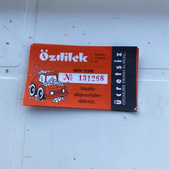 Özdilek AVM İptal Edilen Özdilek Araç Yıkama Fişleri Elimizde Kaldı Kullanamıyorum