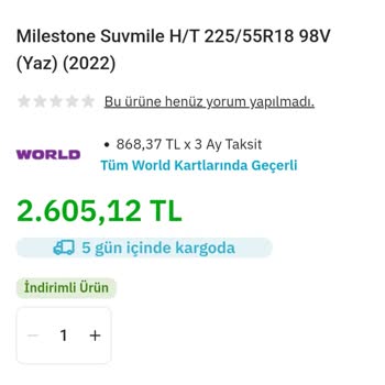 PttAVM Stokta Yok Bahanesiyle İptal Edilen Lastik Siparişi
