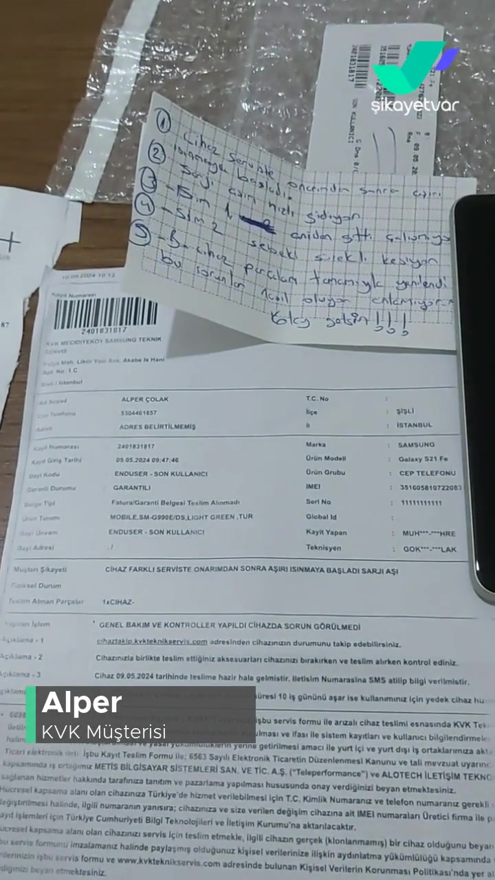 KVK Servis Mağduriyeti! videonun kapak resmi