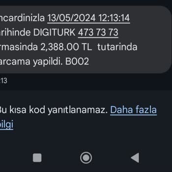 Tarife Değişikliği Diye Digiturk Üye Olmak