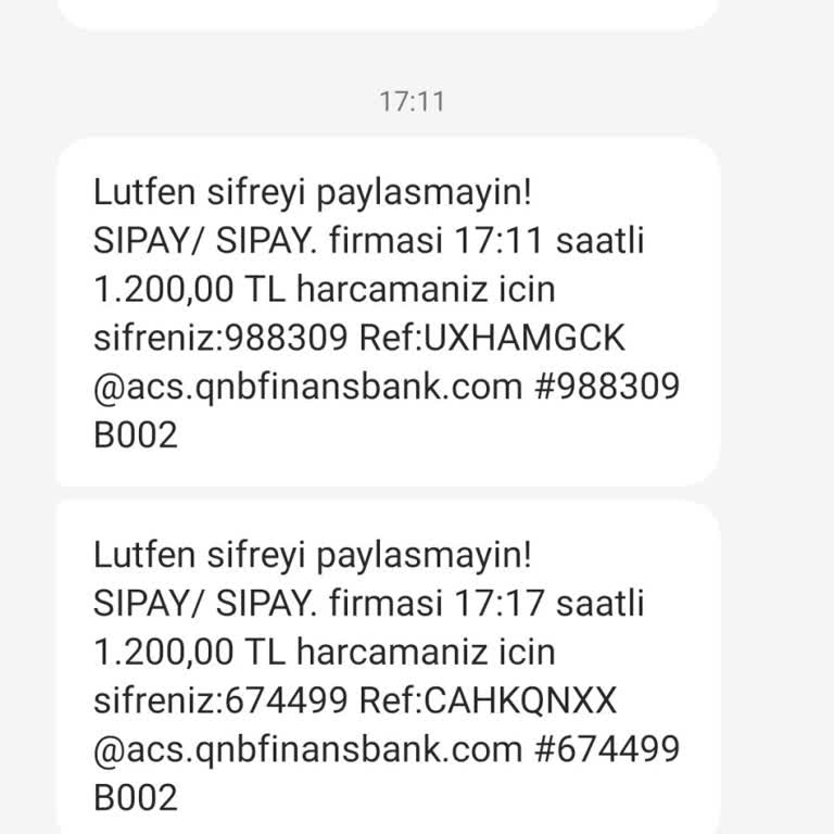 Sipay Bilgim Dışında Kredi Kartının Kullanılması