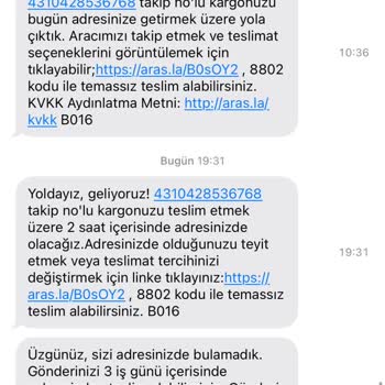 Aras Kargo Beni Mağdur Etmeyin Artık Yeter