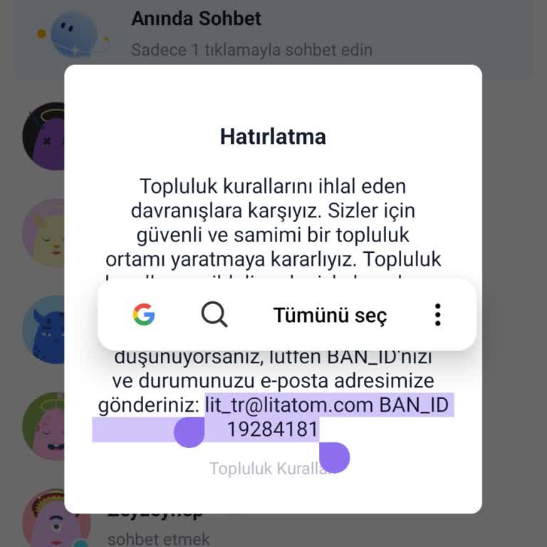 Litmatch Boş Yere Ban Yedim