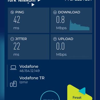 Vodafone Mobil İnternet Çekmiyor