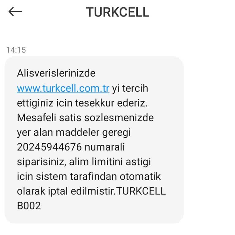 Turkcell Pasaj Ürün Bir Adet Olmasına Rağmen Fazla Alındı Yalanı!