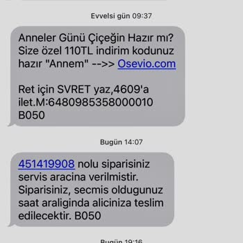 Osevio.com Her Siparişimde Sorun Yaşadım