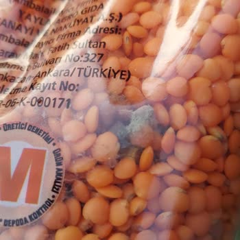 Migros Ve Yayla'dan Küflü Mercimek Hayal Kırıklığı