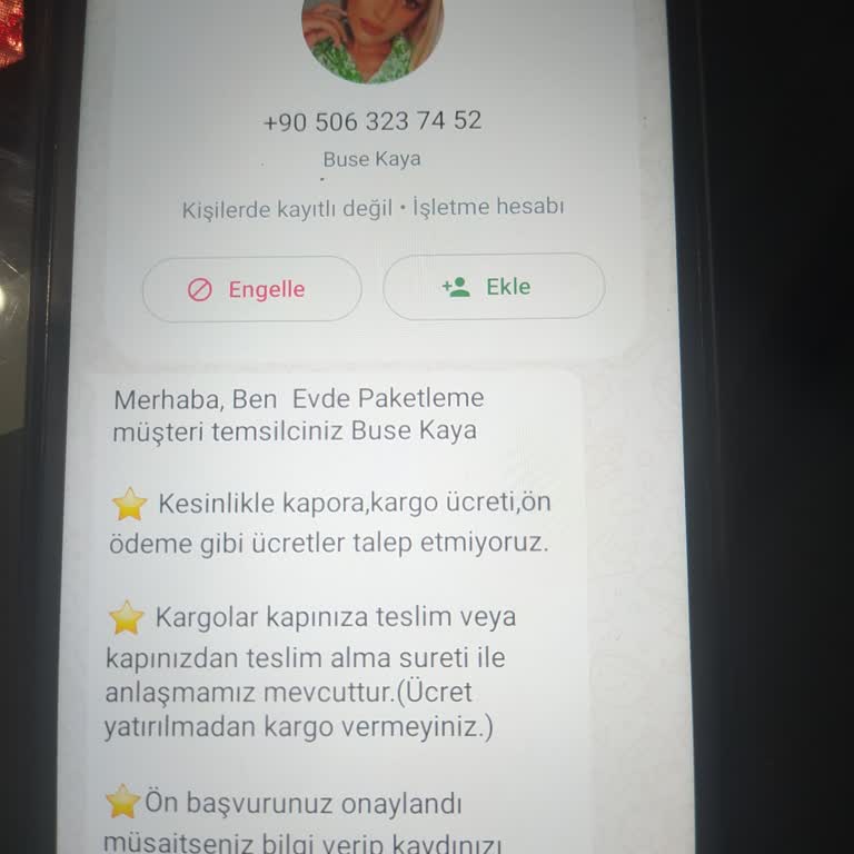 Tag Paketleme Kişisel Bilgilerimin İzinsiz Kullanıma Karşı Önlem