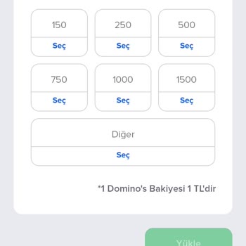 Domino's Pizza Sipariş Veremedim Ve Cüzdana Yüklediğim Paramı Alamadım