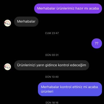 Karudesignn (Instagram) Ürün Gönderimi Yapılmadı Mağdur Edildim Mesaj Atıyorum Cevap Vermiyor
