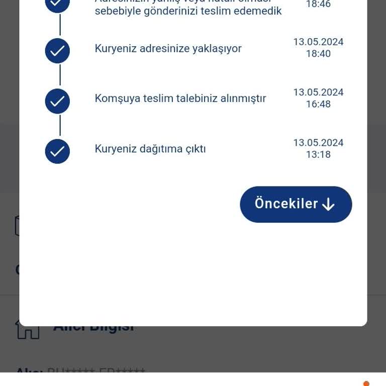 Aras Kargo Kargoyu Teslim Etmiyor!