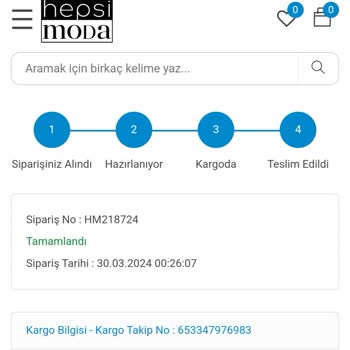 Hepsimoda 1 Buçuk Aydır Para İademi Yapmıyor.
