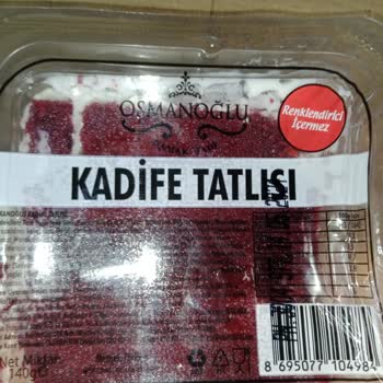 BİM Kadife Tatlısı Küflü Çıktı