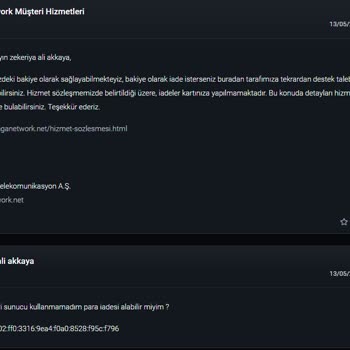 Saganetwork Sunucu Aldım Ama Hiçbir Şekilde Başlatılamadı