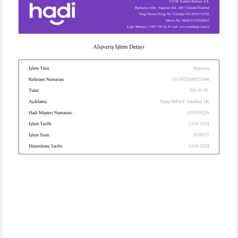 Kabasakalonline.com Param Gitti Hesabıma Gelmedi