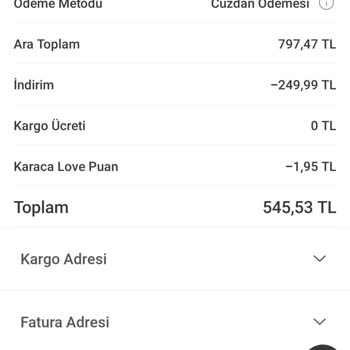Karaca Züccaciye Karaca Love İade Sürecinde Yaşanan Gecikme