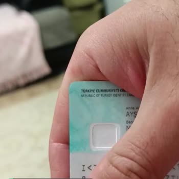 Nüfus Kimlik Kartı Çipi Düştü!