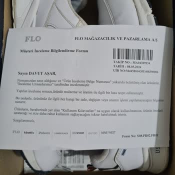 FLO Ayakkabı FLO Sorunlu Ürün Değişim Problemi