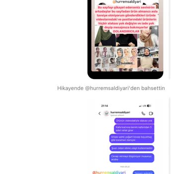 Hurremsaldiyari (İnstagram) Aldığım Şal Beklentimi Karşılamadı Ve İade Reddedildi