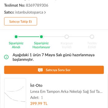 Trendyol Oto Yedek Parça Satıcısı
