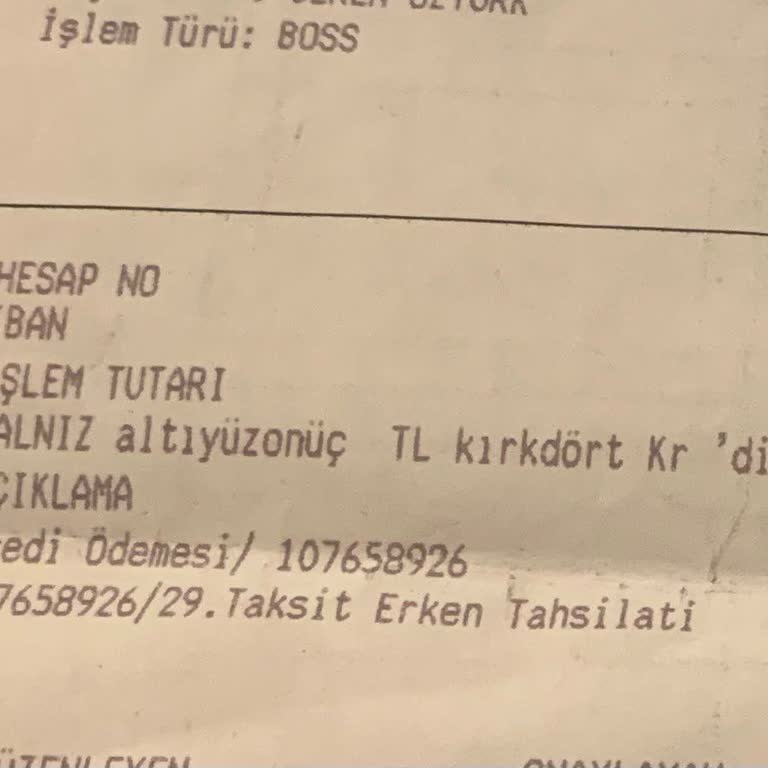 ING Kredi Yanlış İşlemi