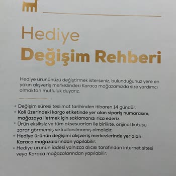 Karaca Züccaciye Karaca Mağazası Bile Bile Değişim Yapmıyor!