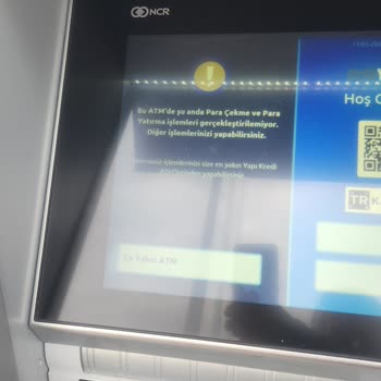 Yapı Kredi Bankası Çalışmayan ATM Ler