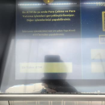 Yapı Kredi Bankası Çalışmayan ATM Ler