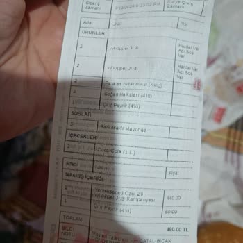 Burger King Buz Gibi Menü