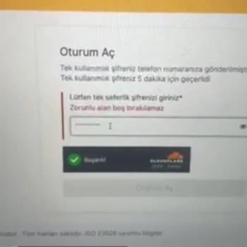 VFS Global Polonya Tek Kullanımlık Şifre Gelmiyor