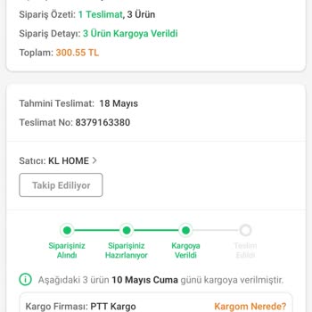 PTT Kargo Açıklama İstiyorum Yeter